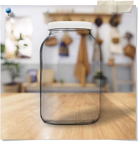 Miniatura 7 de Fermentaholics Jun Kombucha Essentials Kit  Organic JUN SCOBY (cultivo iniciador) + tarro de fermentación de vidrio de 1 galón, cubierta