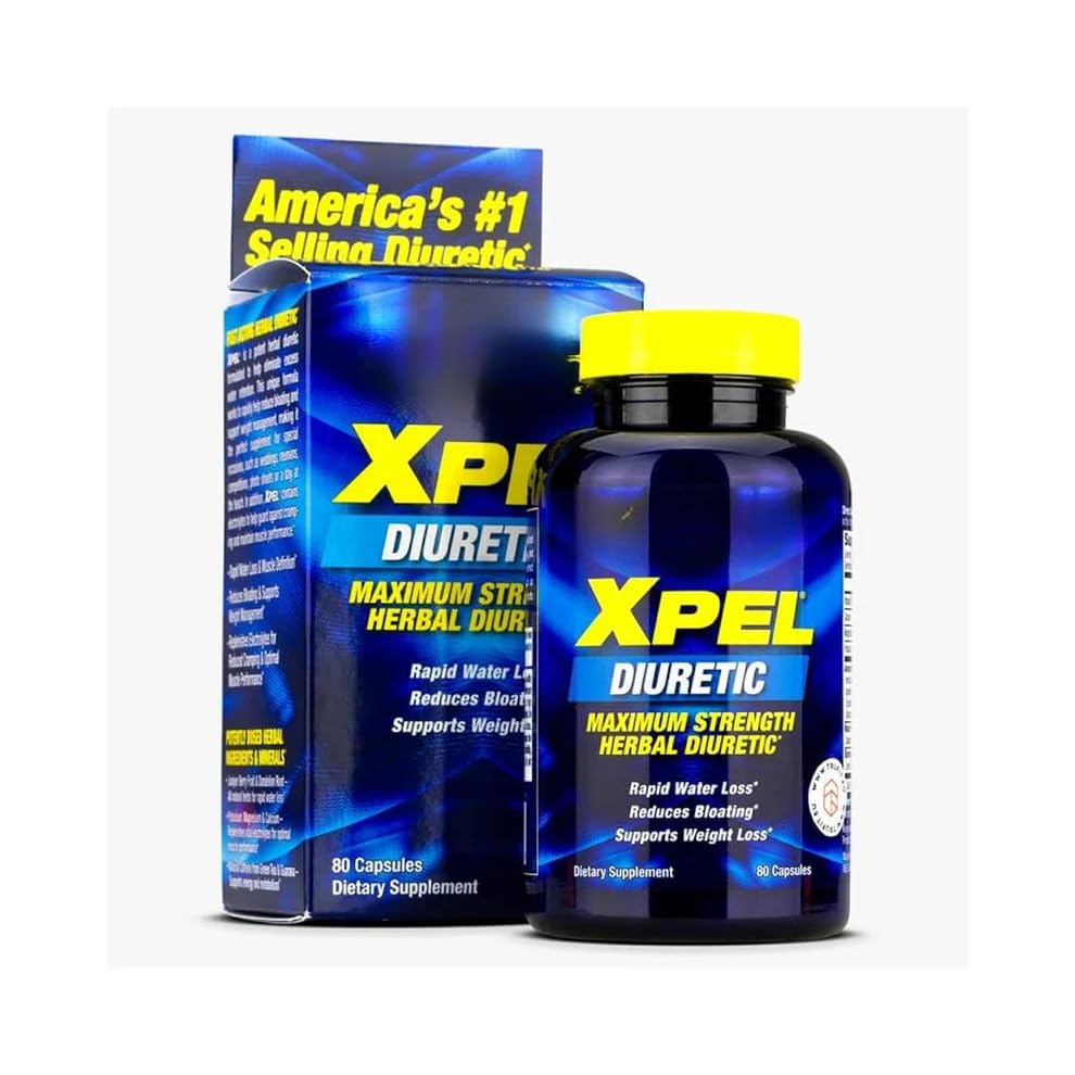 Xpël Diuretic | Maximum Strength Herbal Diuretic | (80 Capsules)-image-9