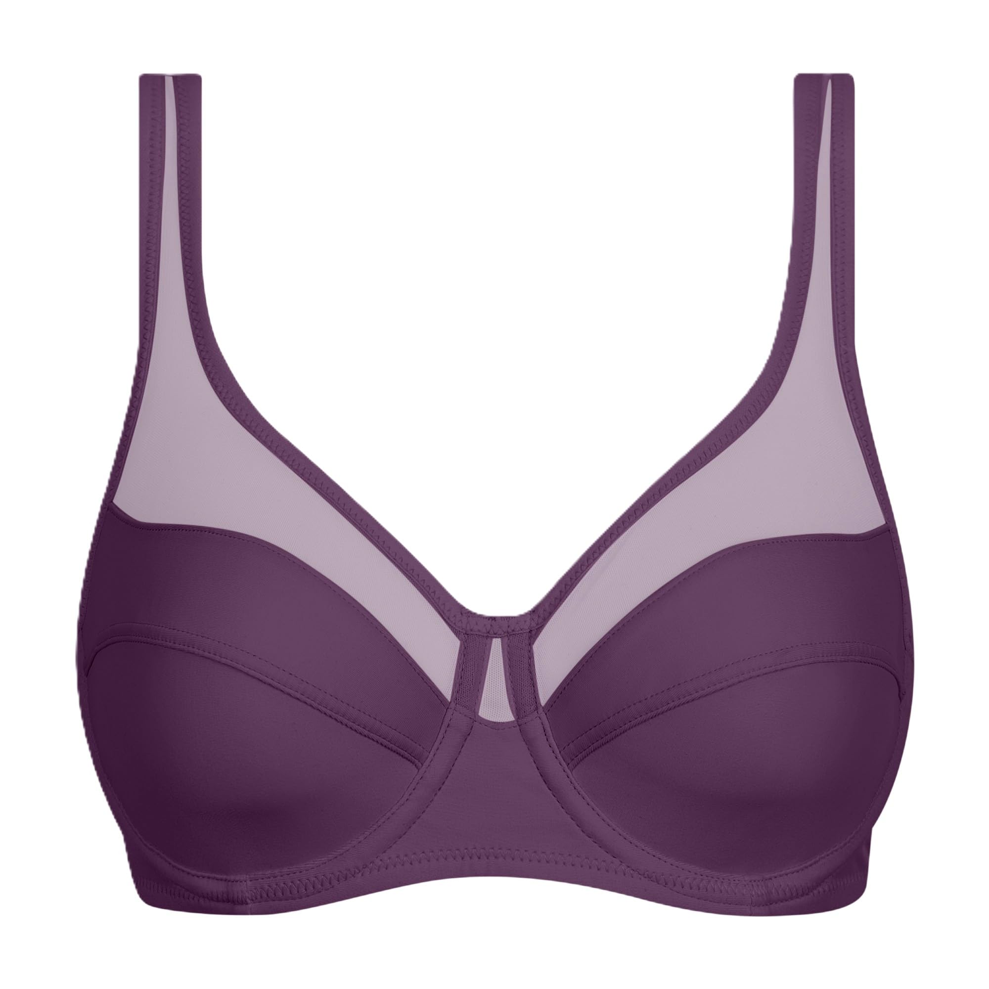 Dim Women's Bra with Underwired Generous Classic x1, Plum Ombre, 34D