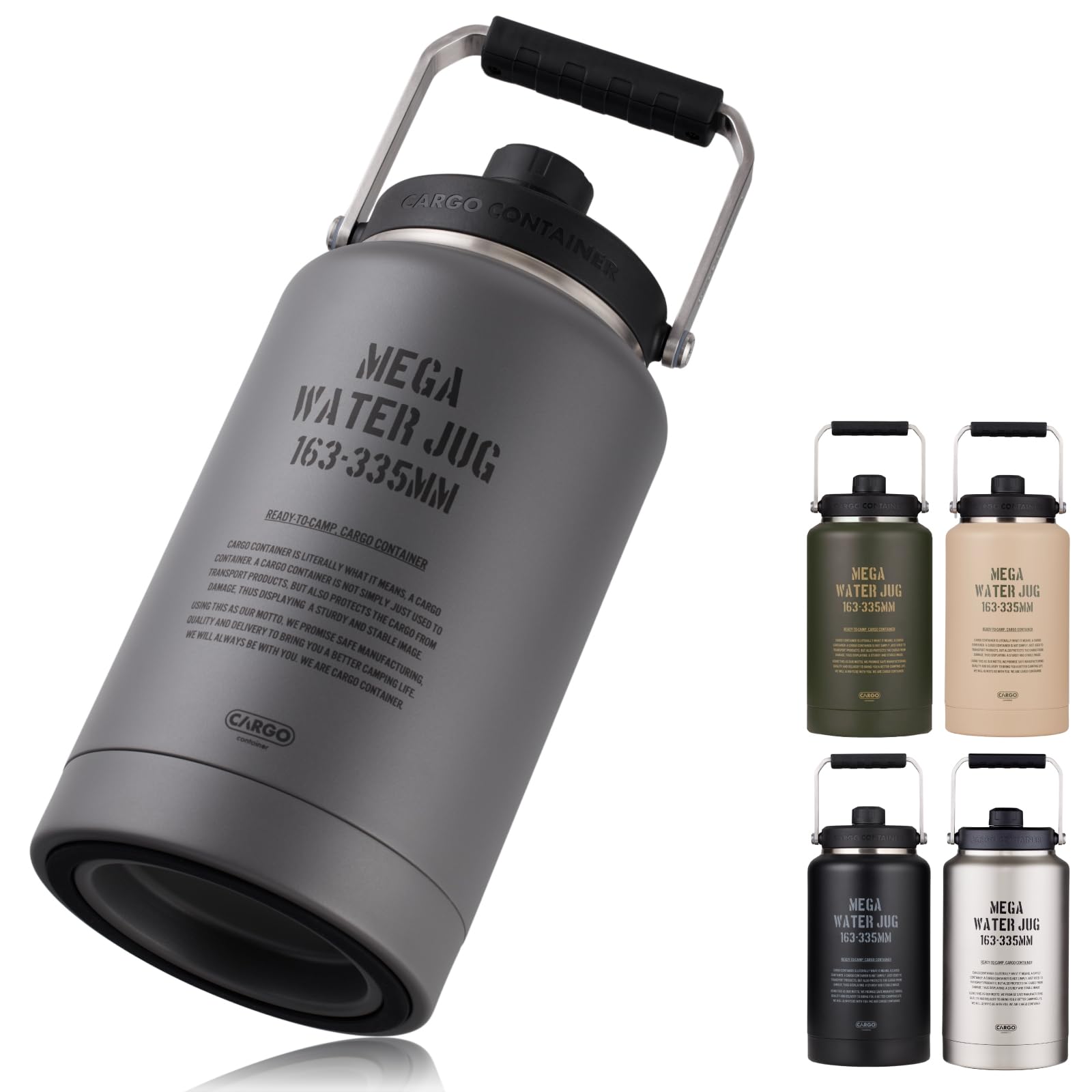Amazon.co.jp: CARGO CONTAINER カーゴコンテナ MEGA WATER JUG 