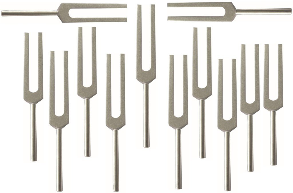 Kabbalah Tree of Life Tuning Fork with Rubber Mallet and Pouch