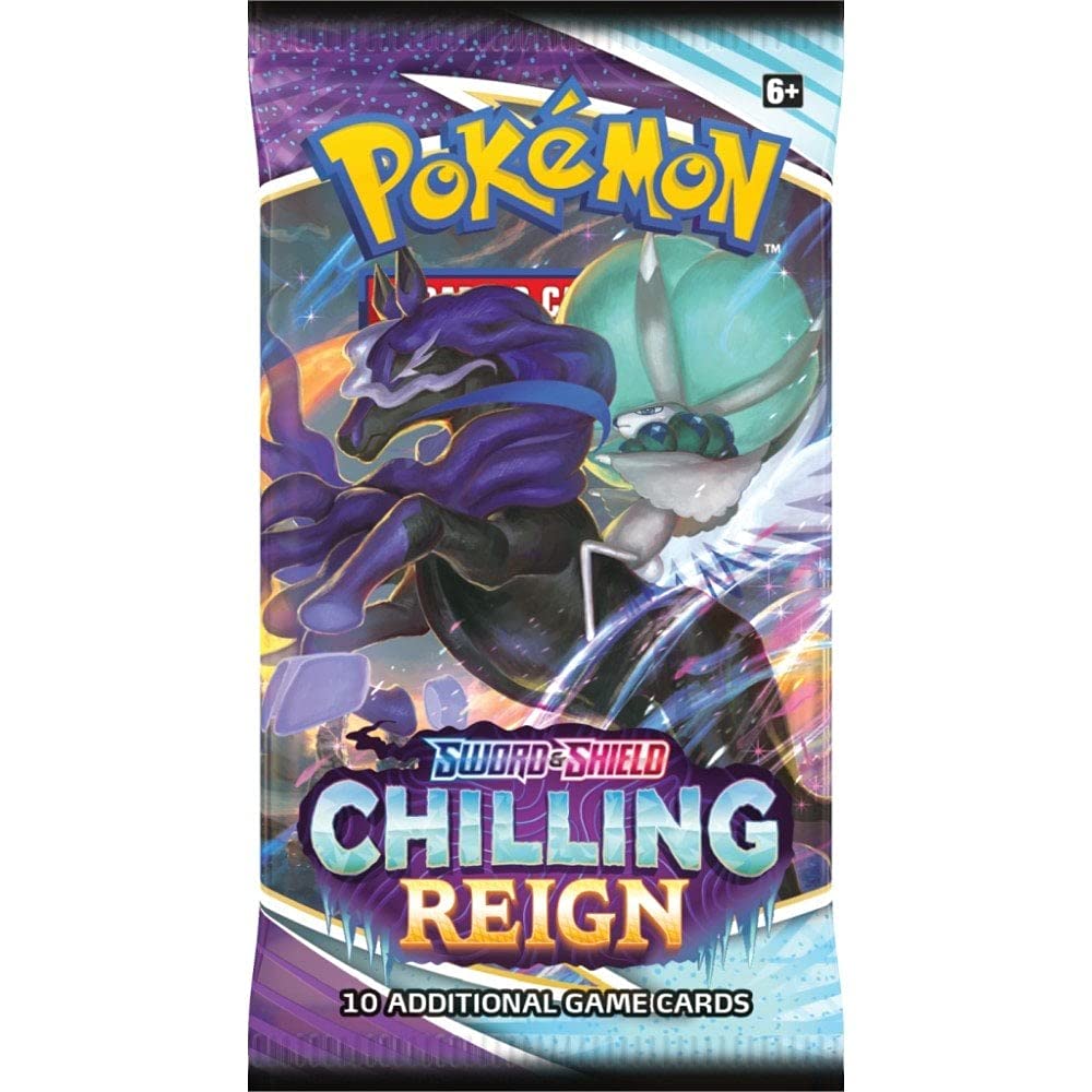Pokemon Trading Card Game Sword & Shield Chilling Reign Booster Box [36 Packs] : Toys & Games