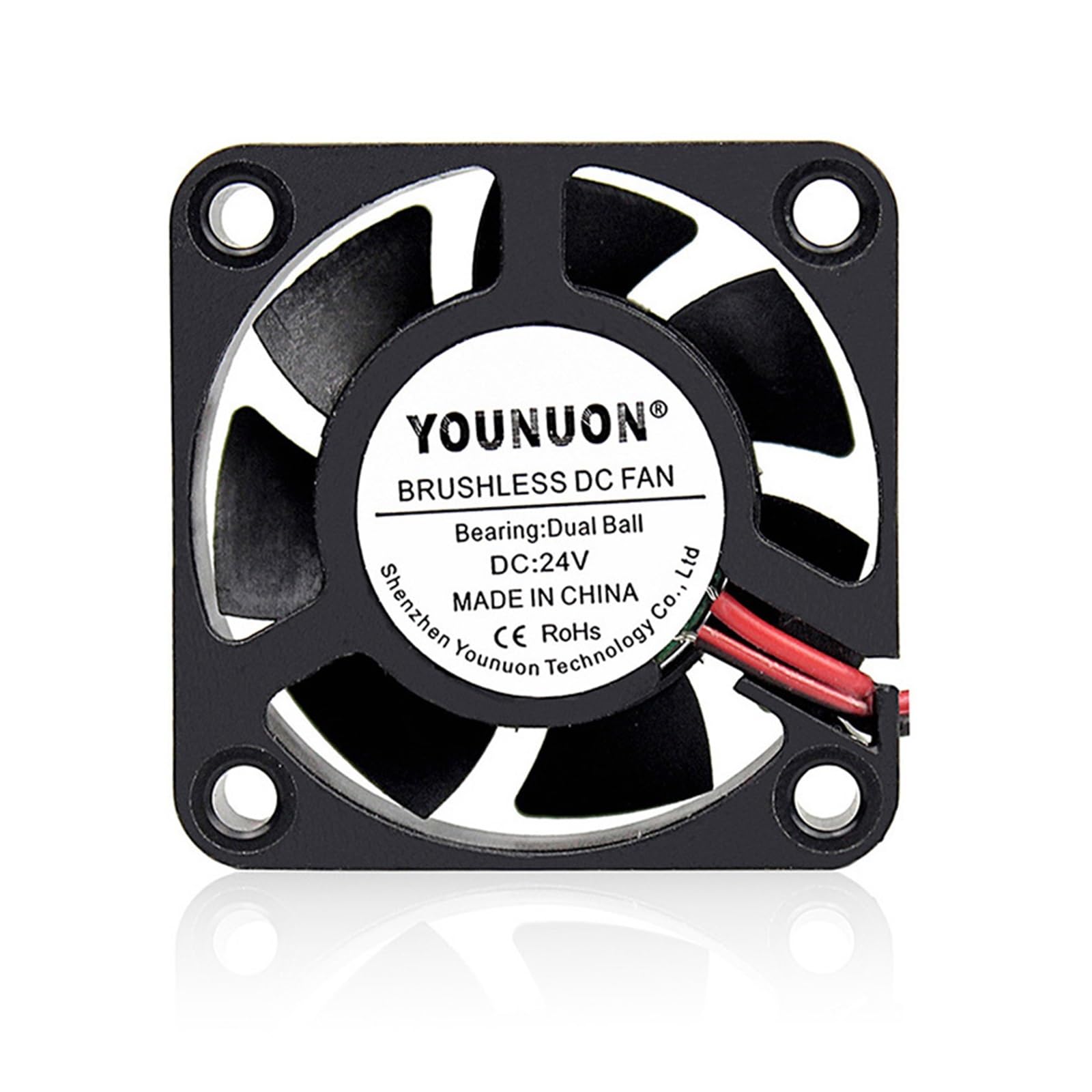 Ventilateur 4010 DC 24V pour imprimante 3D et refroidissement de boîtier PC informatique à billes