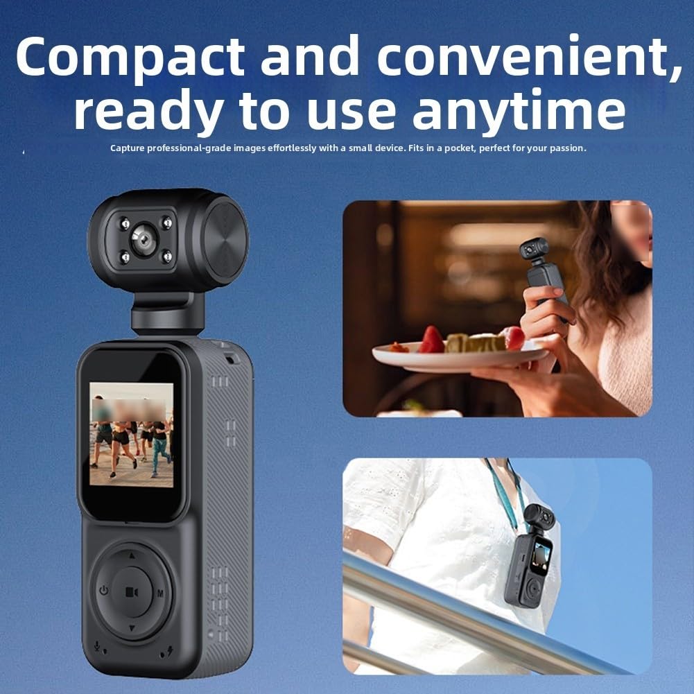 Action Camera 4K per Ultra Subacquea Sport Cam con WiFi Remote per Nuoto Surf Bike Mount Nero