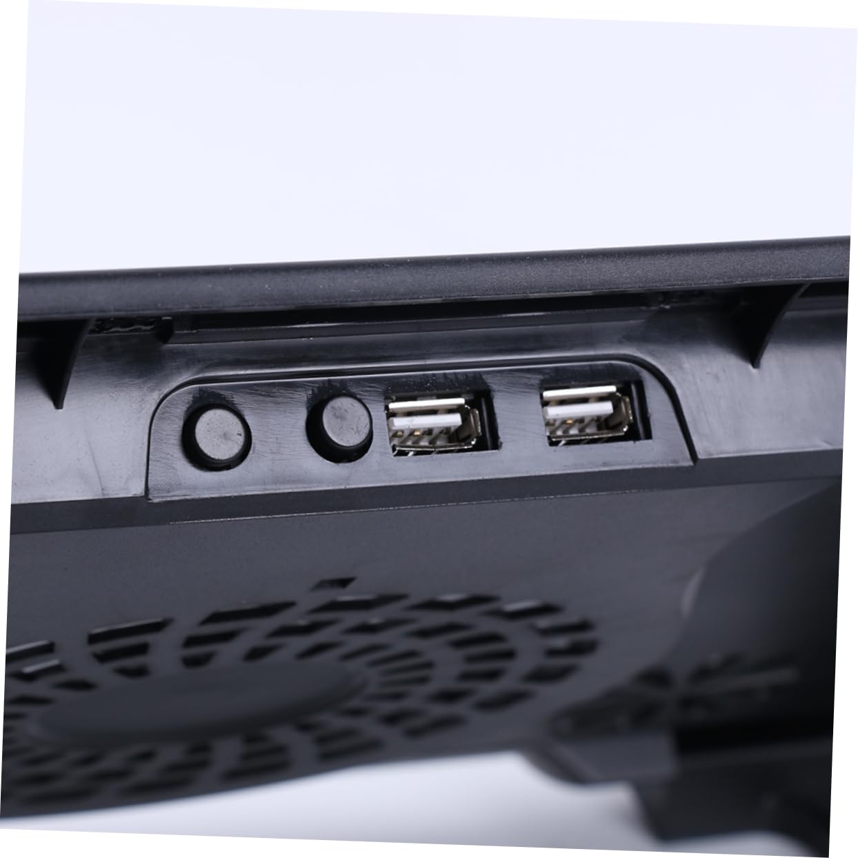 NUOBESTY pad di raffreddamento del computer fan Taccuino più fresco computer portatile regolabile ventola del notebook ventola di raffreddamento del computer raffreddamento per laptop Nero
