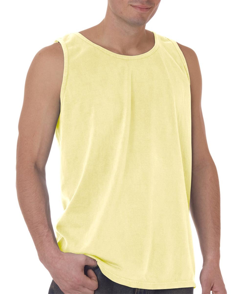 Comfort Colors Chouinard Adult Tank Top - Butter PgmDye - XL