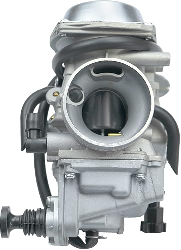 Miniatura 6 de Carburador Carbhub con cable del acelerador para carburador Hon-da Fourtrax 300 350 Rancher 350 Foreman 400 450 Carb, carburador Hon-da Fourtrax