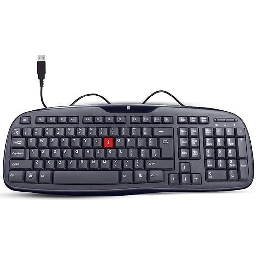 iBall Winner USB Keyboard - Black