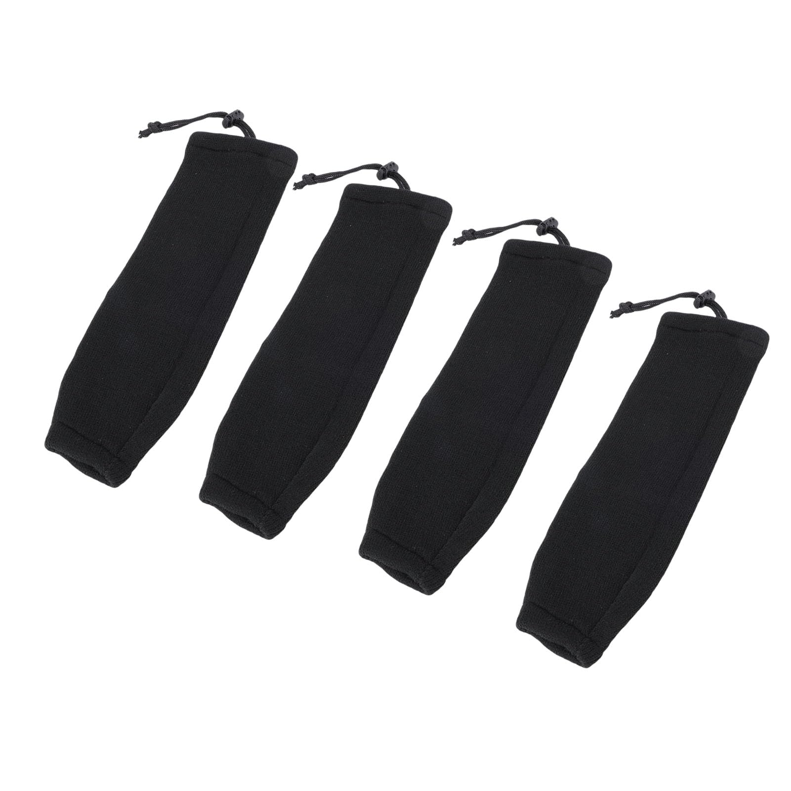 Lot de 4 Housses de Pare-Chocs pour Bateau, élastiques Tricotés, Protection Solide, Résistants au Soleil, Résistants à l'abrasion, pour Tube de Corde Central à Double œil, Style 20 X 63 Cm,