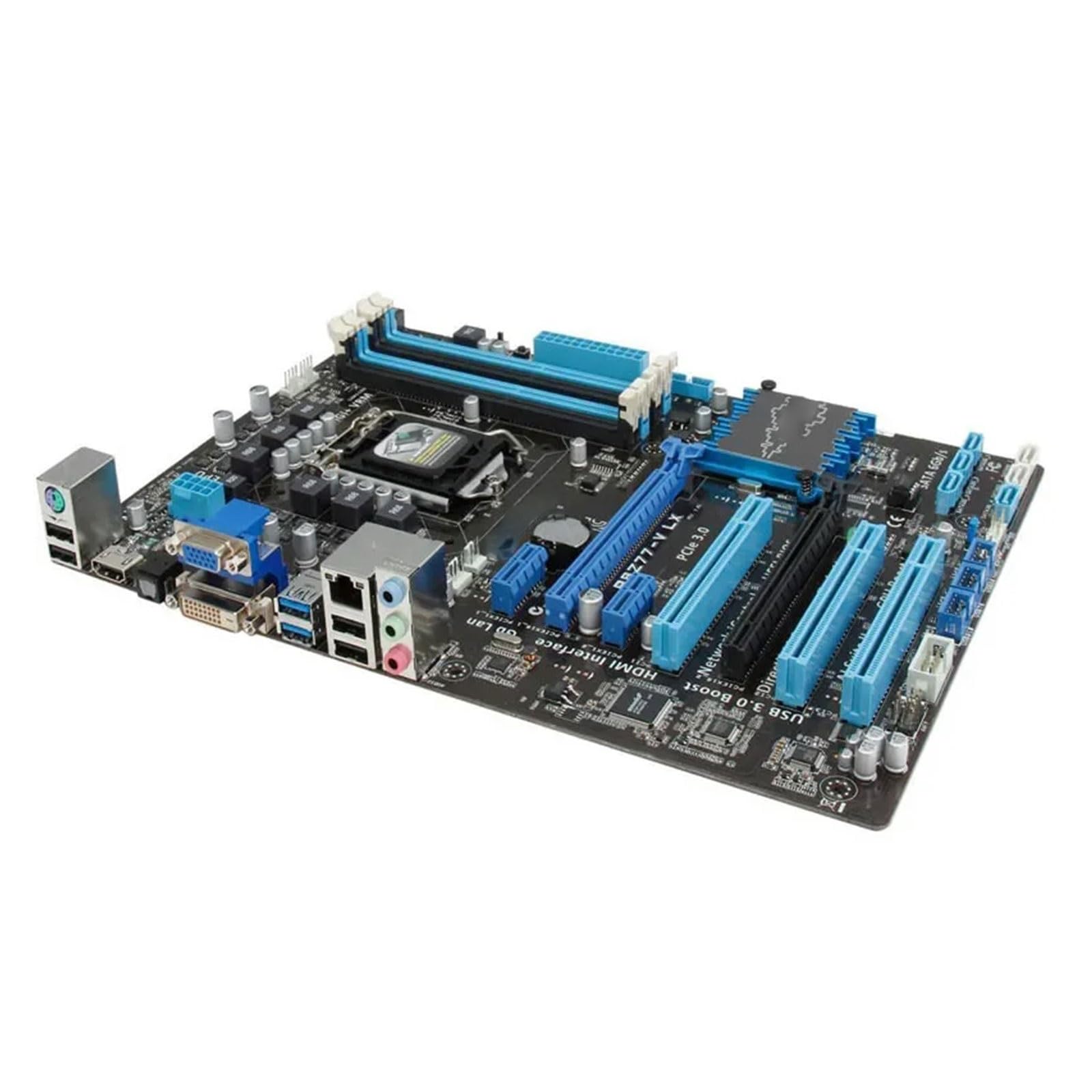Placa Bases Fit For ASUS P8Z77-V LX LGA 1155 DDR3 i3 i5 22/32nm CPU USB3.0 32GB SATA3 VGA HDMI