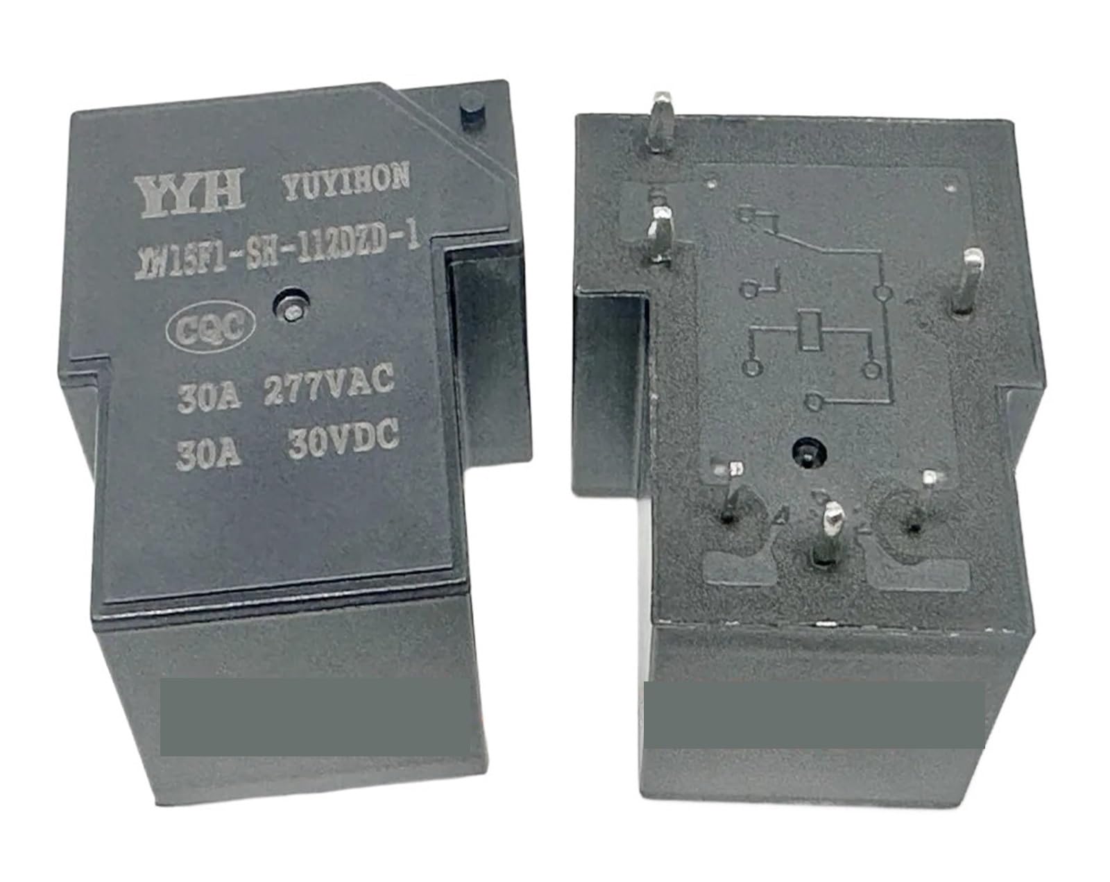 Yzwrwrmktb One Color 1Pc Yyh15f1-Sh-112Dzd-1 (T90-1C-6P-12V-30A) Relay 6 Pins