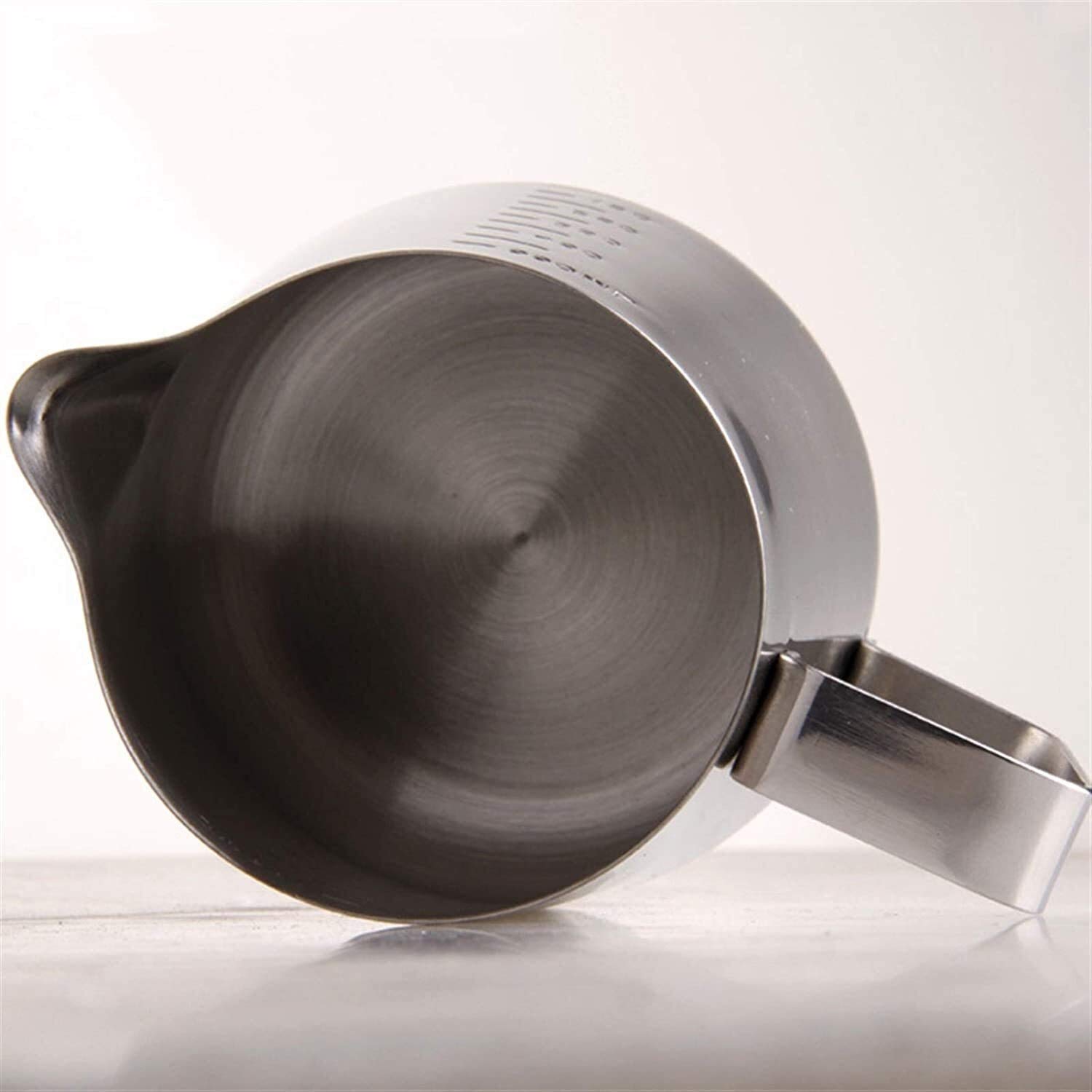 Lattiera Creamer Lanciatore Schiumoso in Acciaio Inossidabile Latte Scrupoloso Brocca caffè Espresso Barista Barista Artigianato caffè Latte Latte Frocio Brocca (Size : 1000ml)