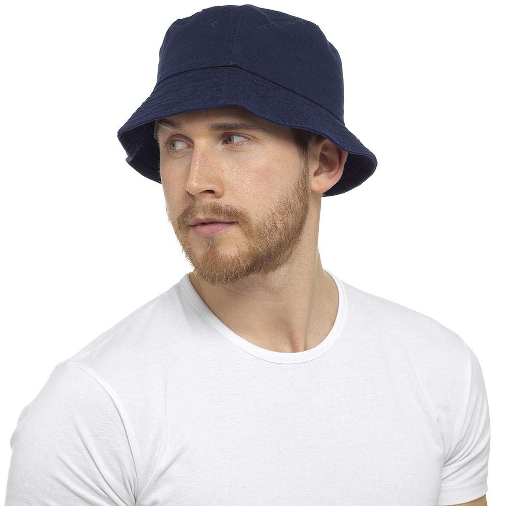 Undercover Men's Navy Bucket Hat Gl796 M/L