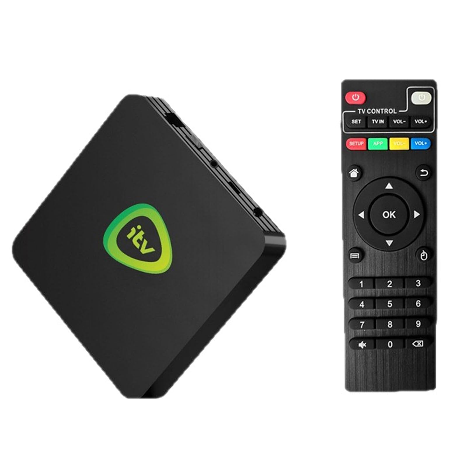 Adaptateur d'affichage Boîtier réseau Android Lecteur multimédia Décode vidéo Jusqu’à 4K 60 Images par Seconde Noir