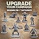 Path Gaming 40 Miniatur-Monster-Fantasy-Tisch-RPG-Figuren für Dungeons and Dragons, Pathfinder-Rollenspiele. 28 mm skalierte Miniaturen, 10 einzigartige Designs, unlackiert, ideal für D&D/DND