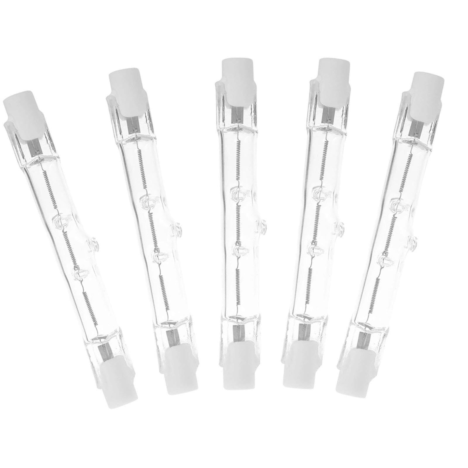 UGEFKMQ 230V R7S Halogen Light Bulbs R7S 118Mm 230W Dimmable R7S Halogen Bulb 78Mm 100W R7S Tungsten Linear Bulbs Floodlight 5Pc 78Mm-150W