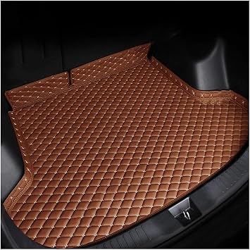 Car Cargo Liners for Mazad 3 Station Wagon 2020-2024, Rear Trunk Protector Mats All-Weather Waterproof Custom PU Leather Pad Automotive Interior Accessories,G