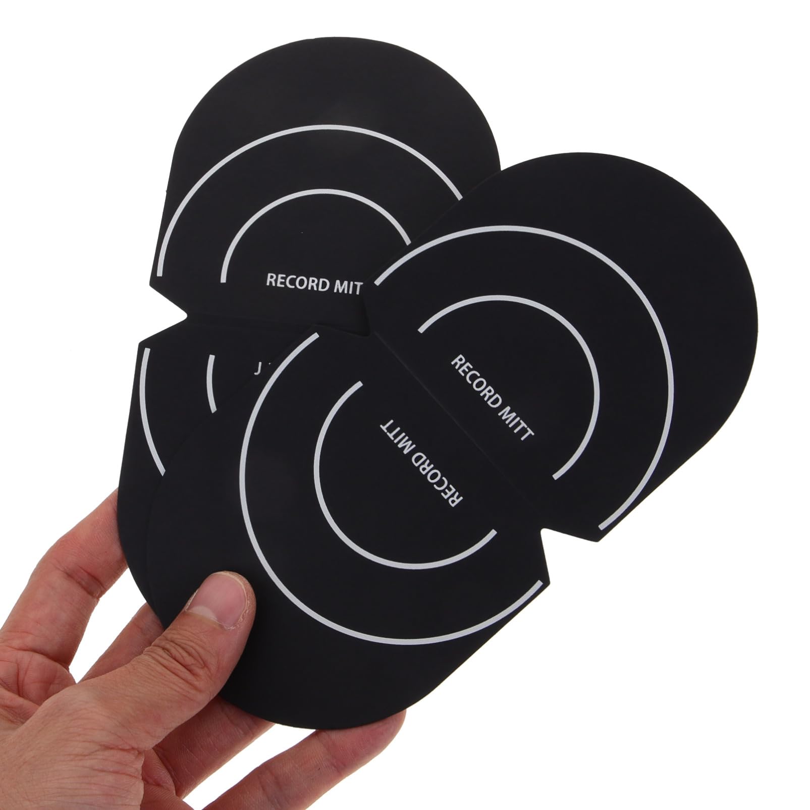 TOYANDONA 10pezzi Guanti Pulizia Vinile Antistatici Di Maniglie Protettive Per Dischi Vinile Accessori Per Collezionisti Di Protezione Da Impronte e Sudore