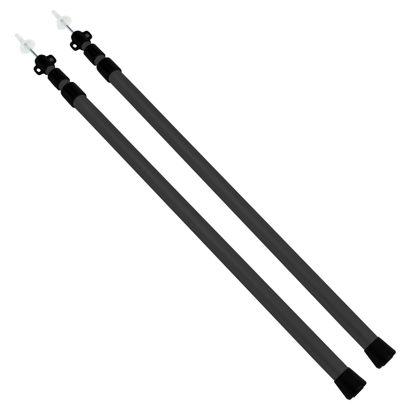 Mehrteilige Teleskopstange 2x Teleskop Zeltstangen Aus Alu, 90–230 Cm - Perfekt Für Sonnensegel, Tarp Oder Camping-Zelt, NEU Aufstellstange 90-230 Cm