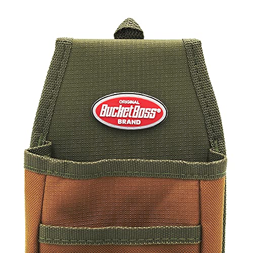 Bucket Boss - Utility Pouch with FlapFit, Pouches - Original Series (54170), Brown