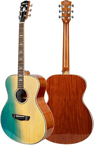 Miniatura 8 de Kit de guitarra acústica Bullfighter para principiantes, guitarras folk pop para niños y adultos, instrumento musical de 6 cuerdas, kit de guitarra