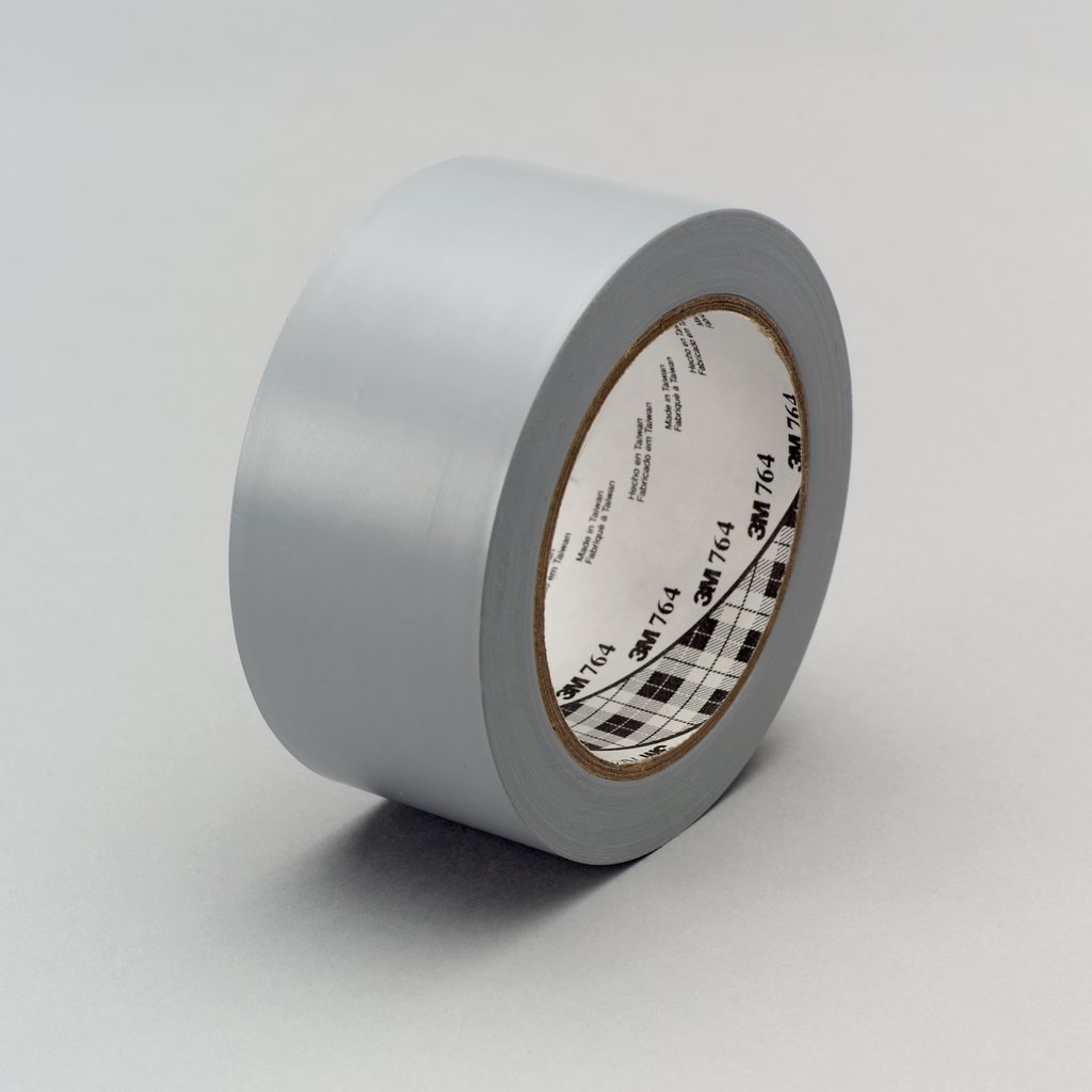 3M 764i General Purpose Vinyl Tape, 50 mm x 33 m, Grey, Pack of 24 โ image 1