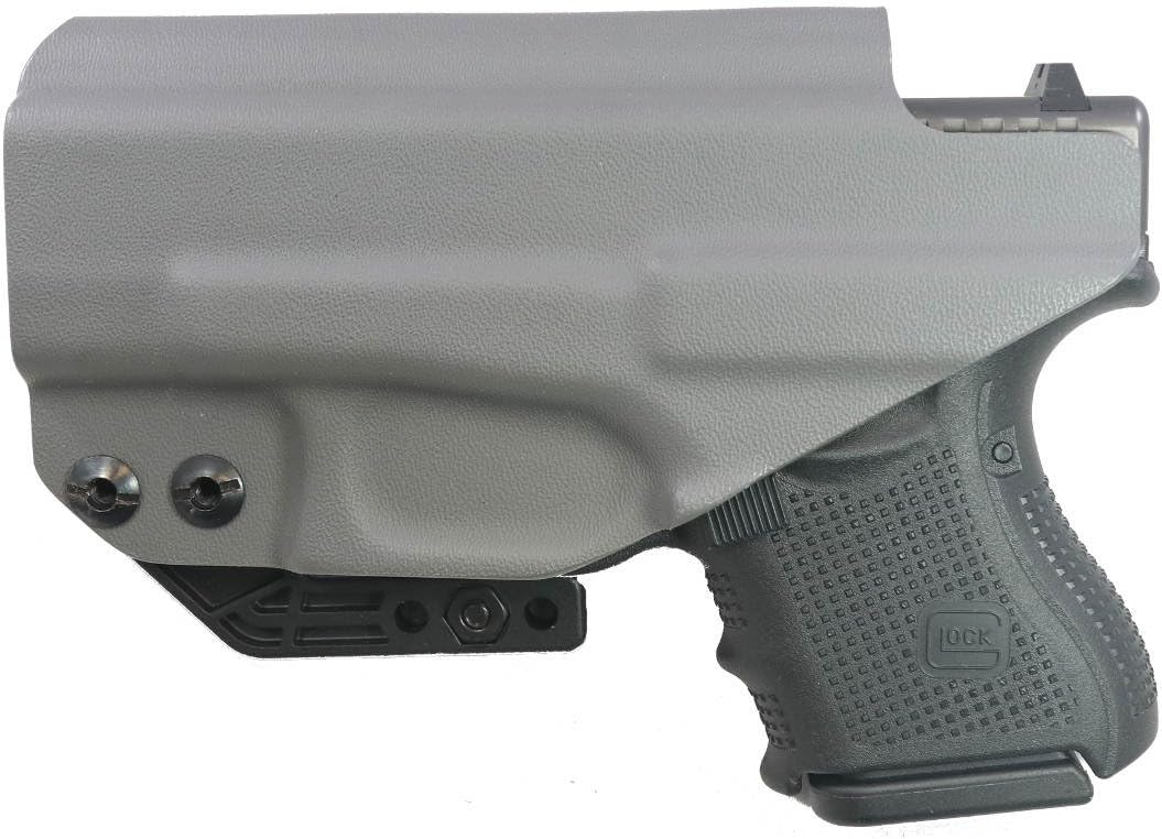 Fierce Defender IWB Kydex Holster Compatible with Glock 26 27 -Paladin Series- Made in USA-