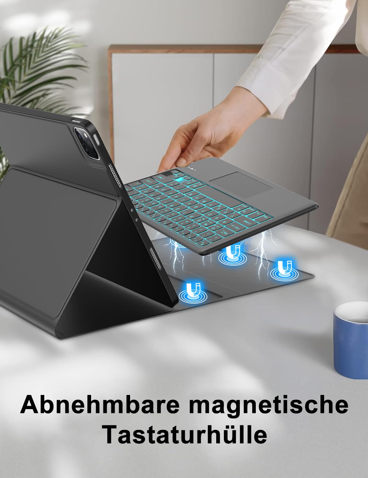 Apple Magic Keyboard iPad Air 13 inch (2025/2024) QWERTY Zwart