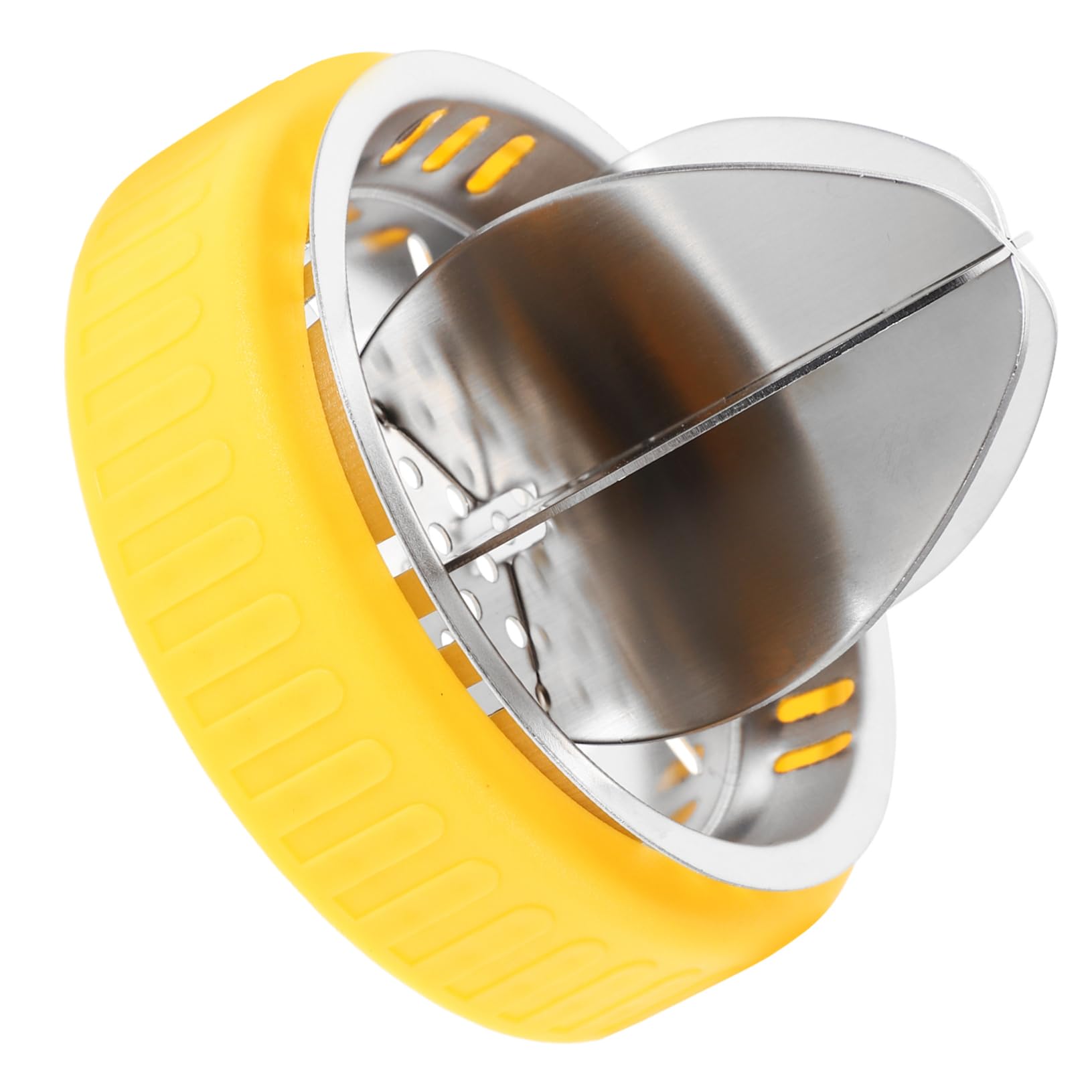 Ciieeo Manual Citrus Juicer Lid Stainless Steel Handheld Lemon and Squeezer for Efficient Juice Extraction Ergonomic Design Easy Cleanup for Kitchen Use