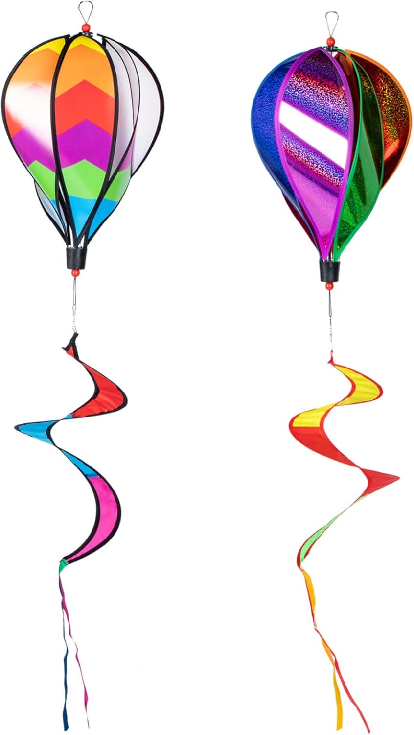 Yardwe 2pcs Garden Decoration Sunflower Ornament Wind