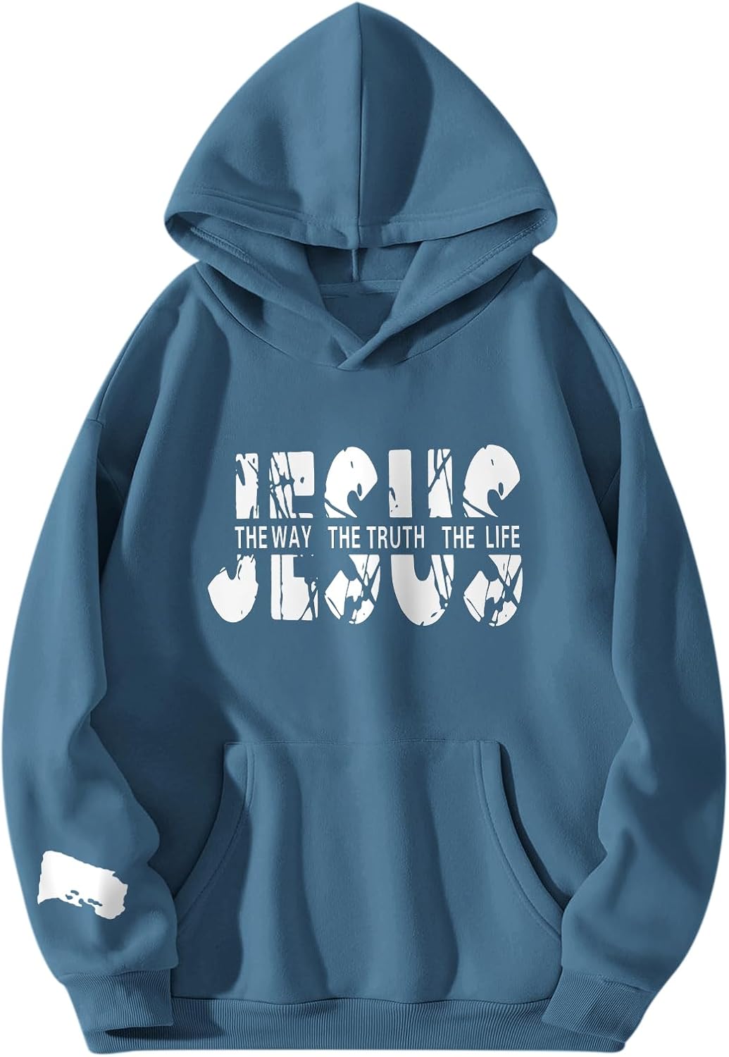 Christian Jesus Faith Religious Hoodies for Men Bible God Inspirational Sweatshirts Graphic Hoodie Vintage Pullover