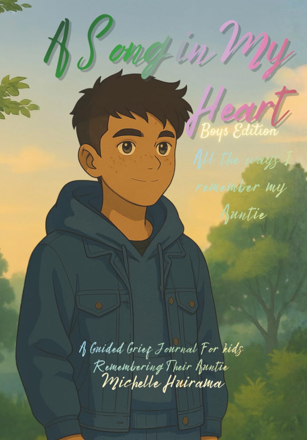 A Song in My Heart - All the ways I remember my Auntie - Boys Edition: A Guided Grief Journal For kids Remembering Their Auntie