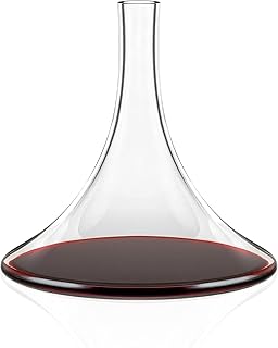 Stölzle Lausitz Dekanter Teide Vulkanos 750 ml – Eleganter Rotwein Dekantierer für optimale Aromenentfaltung – Hochwertige Weinkaraffe aus mundgeblasenem Kristallglas – Spülmaschinen- & stoßfest
