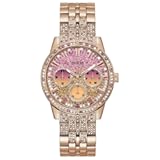 Ladies Sport Multifunction Duotone Crystal 40mm Watch