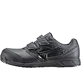 ミズノ 安全靴 オールマイティCS マジックテープ C1GA1711 人工皮革 黒 26.5cm