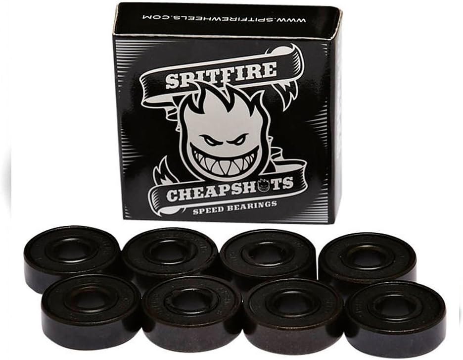 Spitfire Skateboard Wheels 54mm Bighead Purple Bearings