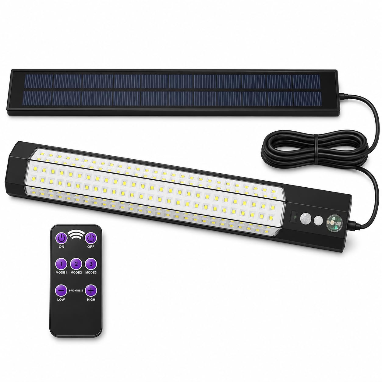 ChunHee Solar-Hängelampe für Innen Außen IP65 Wasserdicht 20LED Solar Schuppen Licht mit String Control Solar Lampen für Garten, Garage, Weg, Hof, Terrasse, Rasen, Hühnerställe