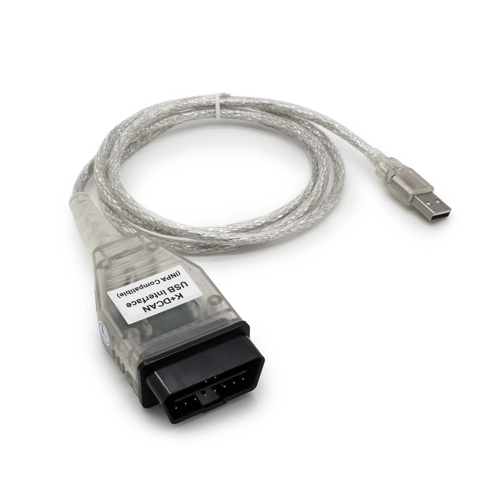 Adapter-Universe Obd Interfaccia Diagnostica Usb Ediabas + Dcan Con Obd 2 Obd 1 20 Pin