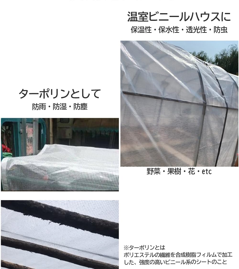 Amazon.co.jp: 防水シート (1.5m×2m) ビニールシート カバー 透明 厚手 