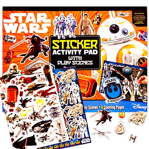 Star Wars Ultimate Sticker Book - Over 1000 Stickers (Star Wars Party Supplies, The Last Jedi)
