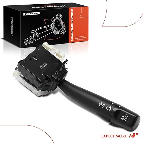 Miniatura 8 de A-Premium Interruptor de señal de giro, atenuador de faros delanteros multifunción compatible con Toyota Corolla 1998-2002, RAV4 1998-2000, Tacoma