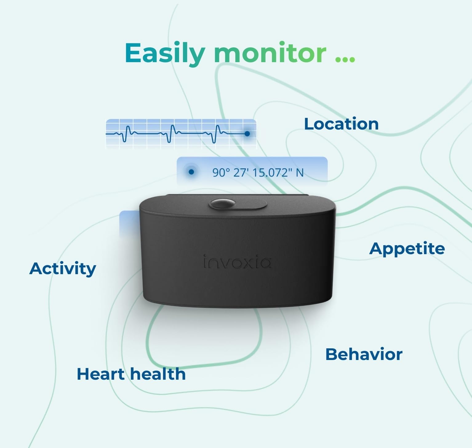 Invoxia Minitailz - Health & GPS Tracker for Dogs #1 - Cardiac and Respiratory Scan - Real-time Location - Activity and Well-Being Analysis - Compact, Lightweight, and Easy to Install - image 4
