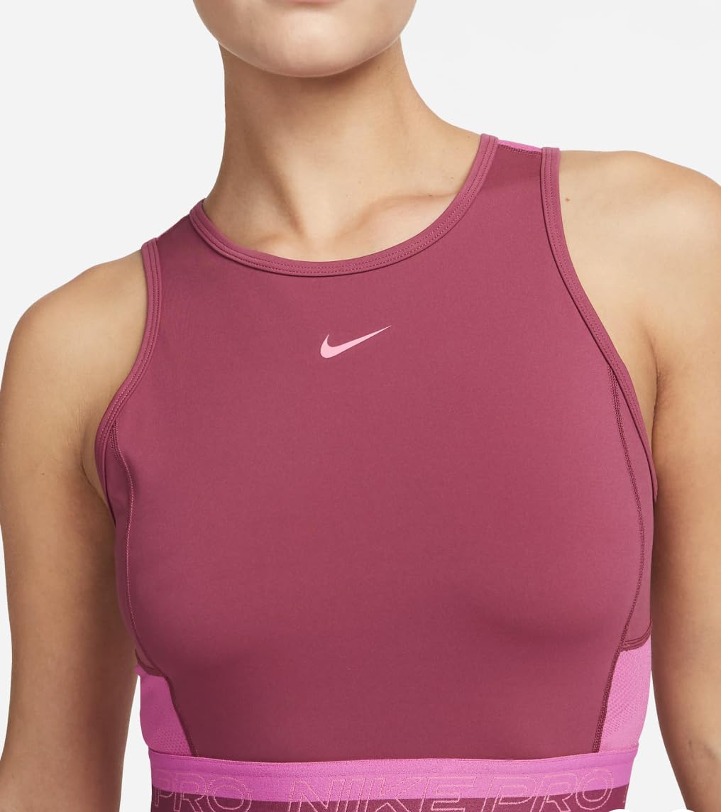 Nike W NP DF Crop Tank Femme Canottiera Donna