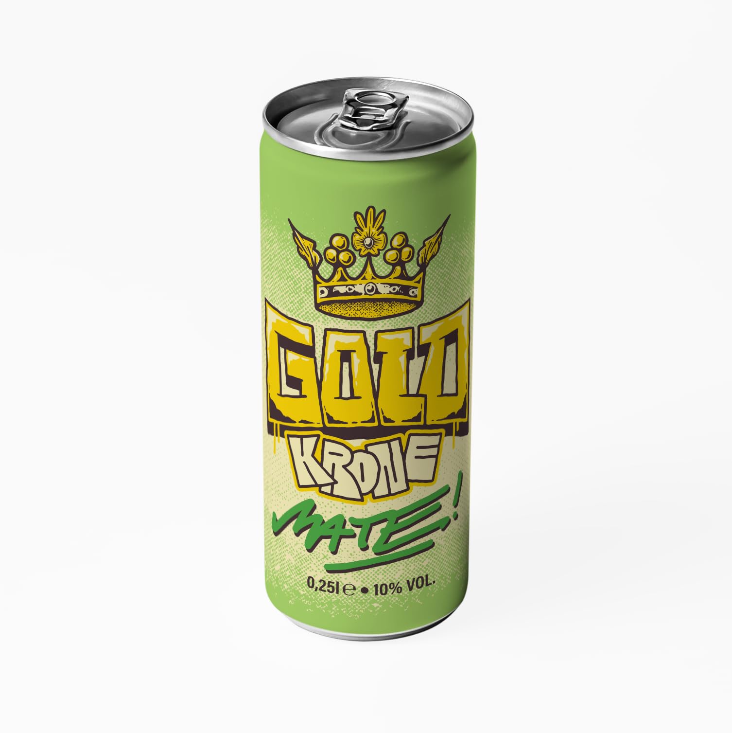 WILTHENER Goldkrone & Mate | Erfrischendes Mixgetränk mit Koffein I 10% vol. I 1 x 0,25 l