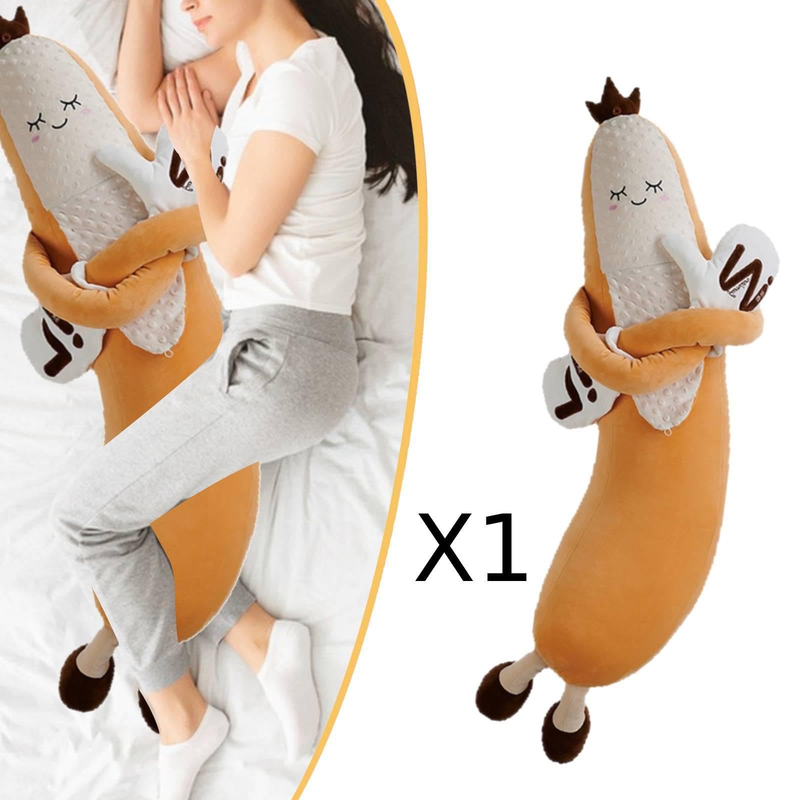 Simpatico Cuscino a Forma, Morbido E Confortevole, Ideale Come Regalo di Compleanno, 82 Cm X 18 Cm X 19