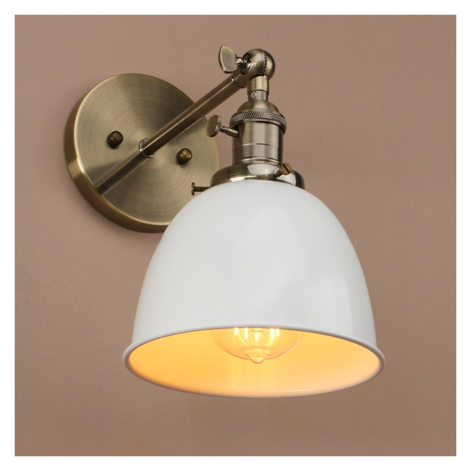 SYAXVOM V-intage wandlamp 6.5'' Wall Lamps Black Modern Industrial Stair Light Fixtures