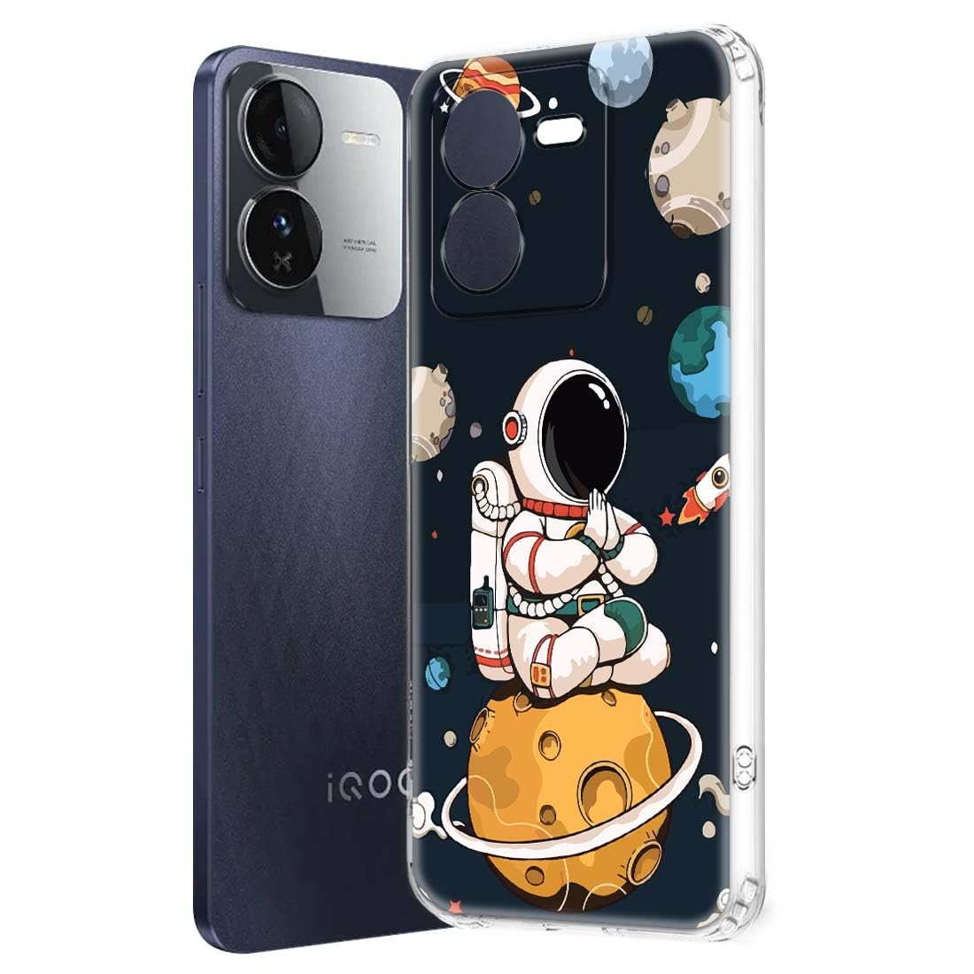 Nainz Soft Mobile Back Cover for iQOO Z9 5G (Silicone_Multicolor) (B0CZ4B7MY8) Amazon Price History, Amazon Price Tracker