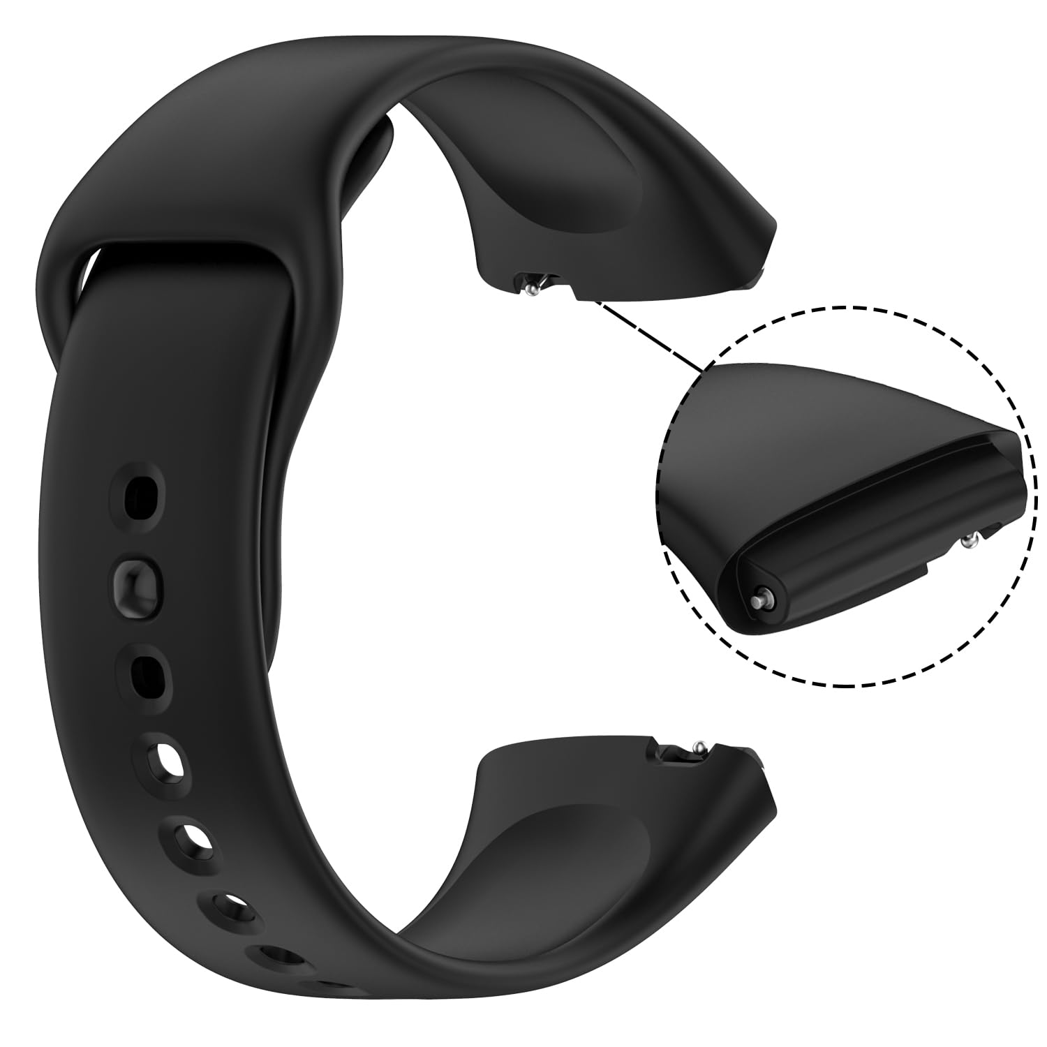Pulseras Deportivas de Colores Compatibles con Redmi Watch 3 Active, Suaves y Transpirables Liberación Rápida (6 Piezas)