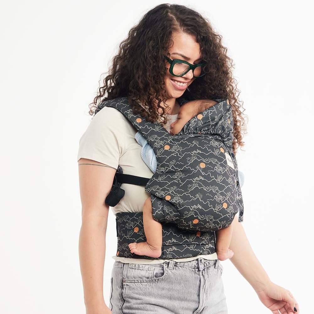 Tula Explore Mesh Babytrage 3,2–20,4 kg - Mojave | Atmungsaktiv und ergonomisch für Baby und Kleinkind, 3 Tragepositionen: vorne, außen und Rücken