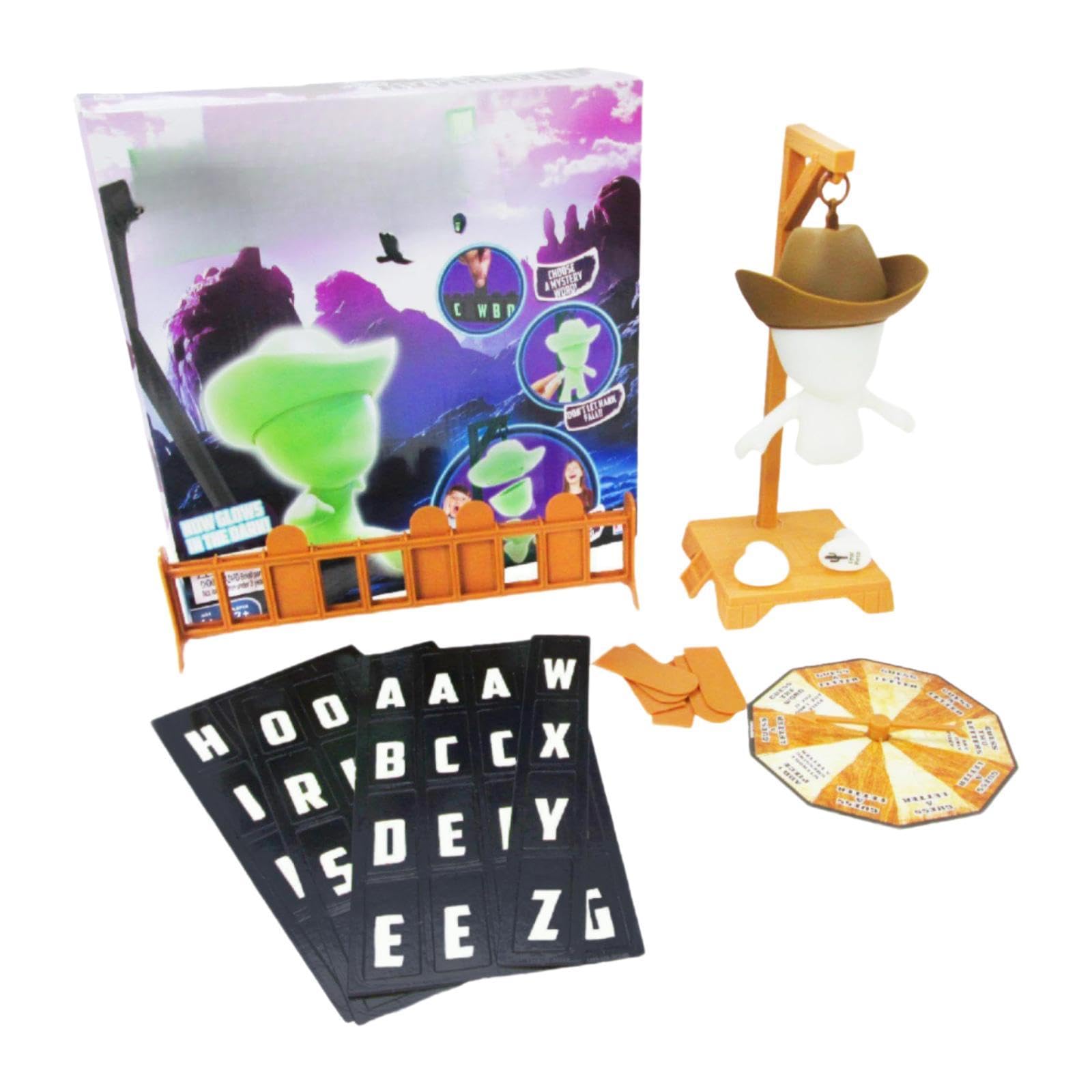 UJEAVETTE Toy Hangman Game Classic Word Guessing Game for Kids and Adults Ages 5+ Families Contemporary Manufacture